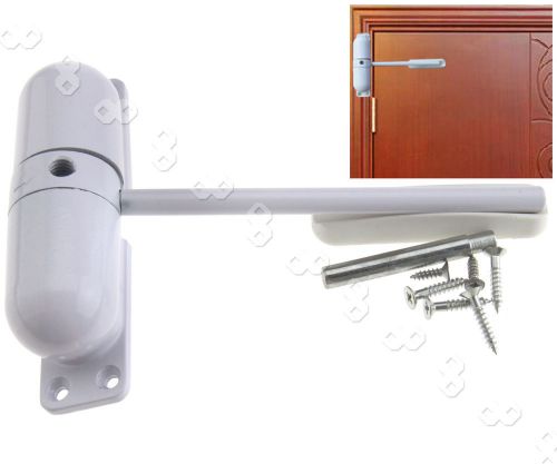 Fire rated door closer adjustable spring loaded auto closing surface mounted for sale