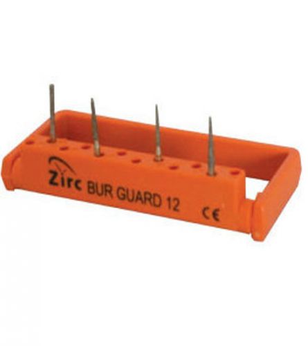 ZIRC 12-Hole Surgical Bur Guard Neon Orange 50Z408Q
