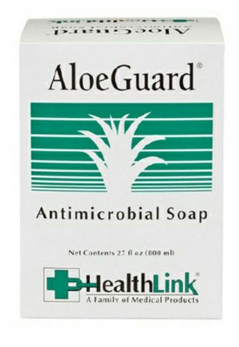 Healthlink 7720 Aloeguard Antimicrobial Soap Bag-in-box Refill, 800mL