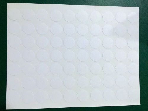 70 Round, Circle White Sticky Labels Self Adhesive,Blank,Multipurpose 19 MM