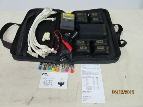 Ideal Linkmaster Pro kit Test Twisted Pair Cabling, Coax, and Telephone COMPLETE