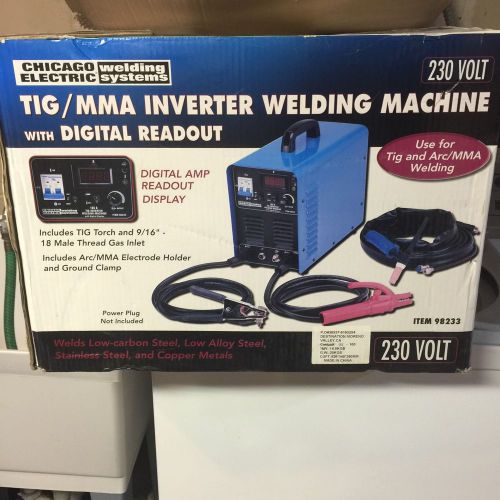 Tig Welder Brand New  Chicago Electric 165 Amp Stick Inverter