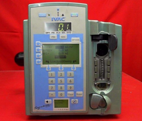 Alaris IVAC 7100 Signature Edition Single-Channel IV Volumetric Infusion Pump