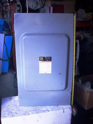 Square D general duty safety switch 200 Amp 240 V Catalog No.D324N missing part