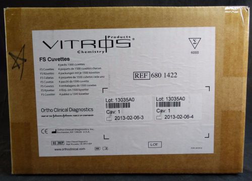 Vitros fs cuvettes - new - (case of 4) - 6801422 for sale