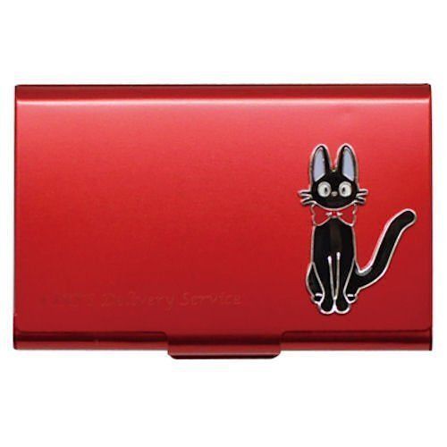 Card Case Majo no Takkyuubin Jiji Red Ensky Japan