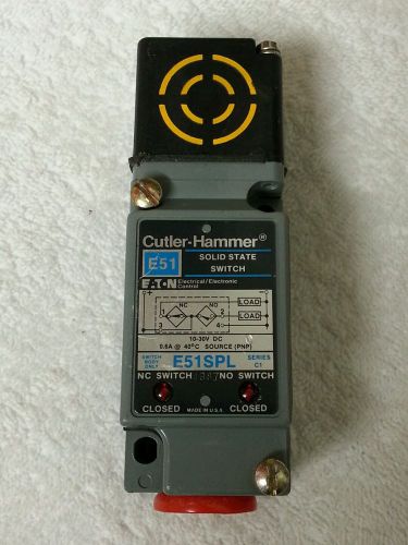Cutler Hammer E51SPL Switch &amp; E51DS1 Operating Head - NOS