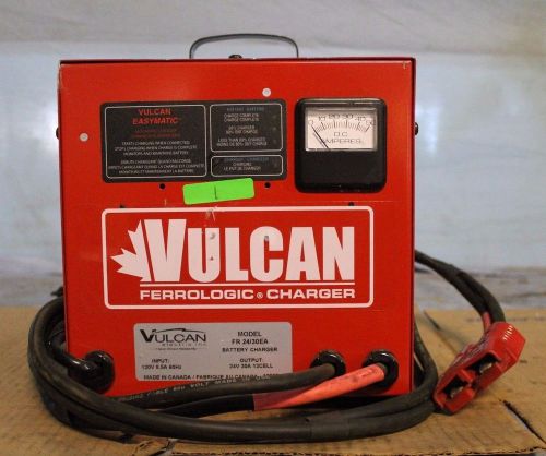 Vulcan ferrologic battery charger FR 24/30EA 120 volt Good condition FREE SHIP