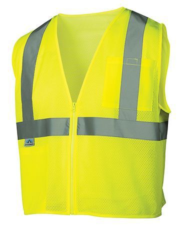 SAFETY VEST,HI-VIS,LIME,2XL