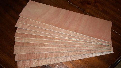 &gt;&gt;&gt;10 pieces &lt;&lt;3/16&#034; Mahogany plywood &gt;&gt;5 1/4&#034; X 20&#034;&lt;&lt;&lt;