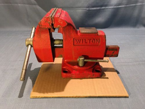 4&#034; WILTON Swivel Bench Vice ~ Made In USA