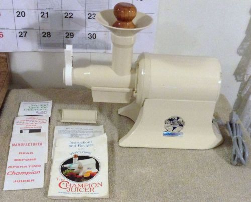 Professional Champion Juicer G5 NG 853S Model  Complete Works Excellent