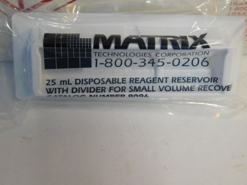 Matrix Technologies Corporation Reagent Reservoirs with Dividers (Case of 24)