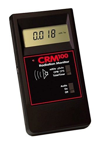 International medcom crm-100 digital radiation monitor for sale