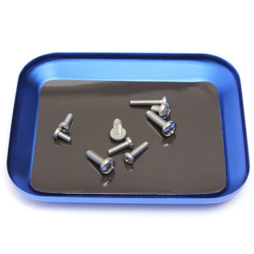 New Aluminum Square Screw The Tray with Magnetic for RC Model Phone Repair