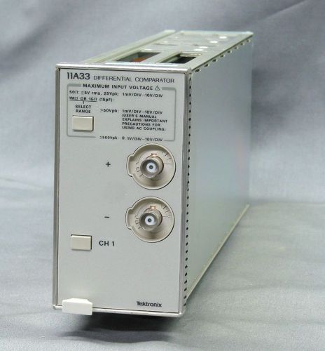 Tektronix 11a33 differential comparator plug-in for 11000 &amp; dsa series for sale