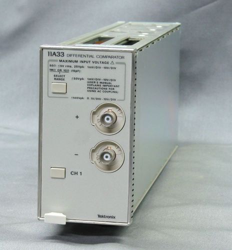 Tektronix 11A33 Differential Comparator Plug-In for 11000 &amp; DSA series