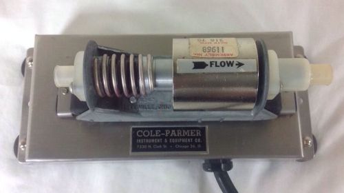 Cole-Parmer Instrument Gorman Rupp Oscillating Pump 11968 Electric Mechanical