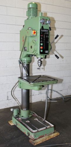 30&#034; swg 2hp spdl southbend-ibarmia b-35 drill press, geared head,power downfeed for sale