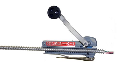 Rs-101b roto-split auto-clamping  bx/mc cable cutter for sale
