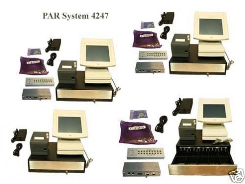 PAR M4247 Complete 4 Terminal PAR POS System