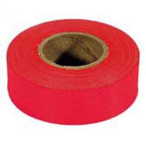 Glo Red Flag Tape 150Ft Irwin Industrial Flags / Flagging Tape 65601