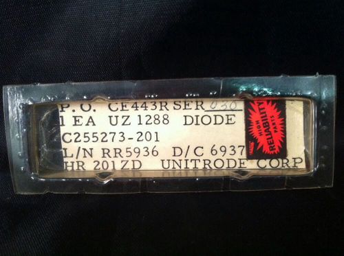 VINTAGE UNITRODE C255273-201 DIODE