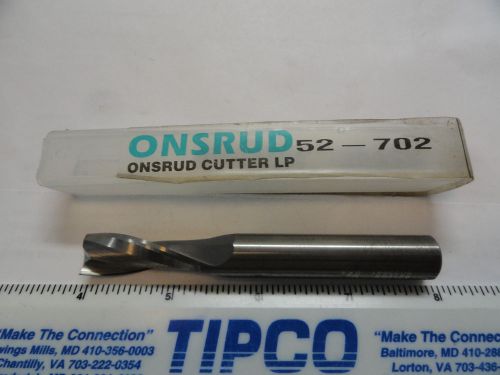 Reground Onsrud 1/2&#034; (.487&#034;) 2 Flute Solid Carbide Routing End Mill, 52-702