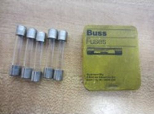 5 PIECES   MDL-6          COOPER BUSSMAN FUSE