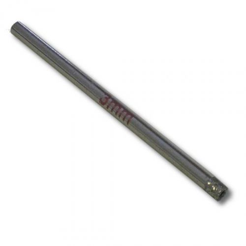 3mm diameter diamond coated core drill bit with jagged edge for sale