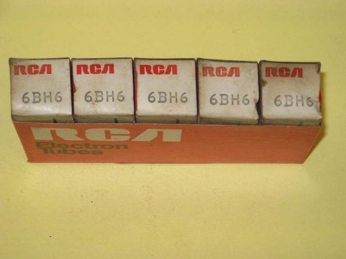 6BH6 AUDIO GUITAR AMPLIFIER HAM RADIO TV tube - RCA brand - set of (5)