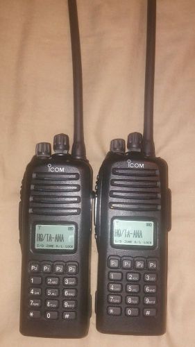 Icom 2 F70DTs VHF P25 Radio