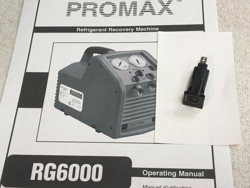 Promax RG6000 Refrigerant Recovery Unit Main Reset-able Fuse 15 amp