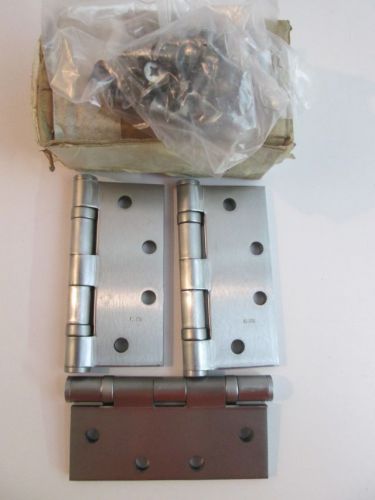 Box of 3 new stanley 4.5 x 4 fbb179 06-3416  26d commercial door hinges for sale