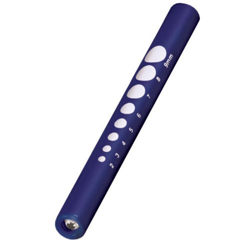 Prestige medical disposable pupil gauge penlight in navy  pen light 210 for sale