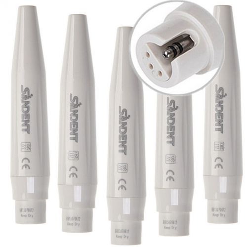 5 Dental Ultrasonic Piezo Scaler Scaling Handpiece Fit SATELEC DTE Tips V