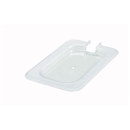 Winco sp7900c, polycarbonate slotted cover for one-ninth size food pan, nsf for sale