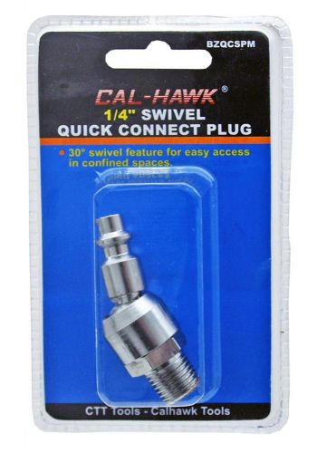 1/4 in Swivel Quick Connect Plug