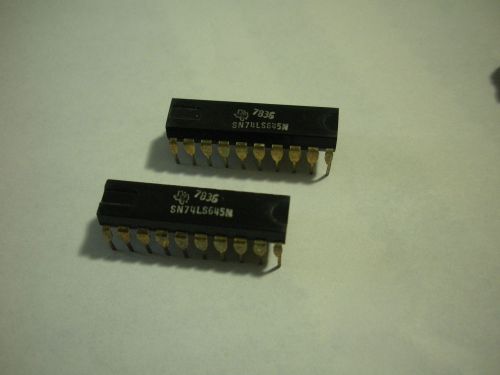 2 PIECES     SN74LS645N   TEXAS INSTRUMENTS IC CHIP