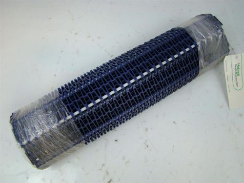 CONVEYOR BELT HABASIT PLASTIC M5033 FLUSH GRID ACETAL BLUE 8&#034; X 10&#039;