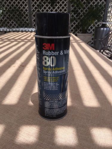 3m 80 rubber and vinyl spray adhesive yellow, net wt 19 oz for sale