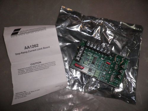 Saftronics aa1262 step ramp current limit board sr/cl for sale