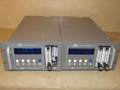 INUSA IN2000-L2-RM OZONE ANALYZER AFX LOT OF TWO