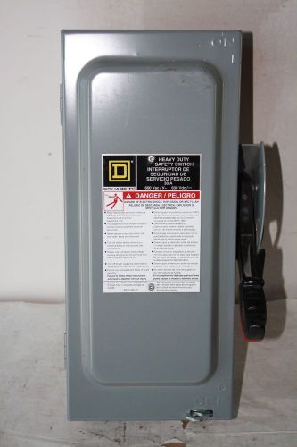 SQUARE D H361N HEAVY DUTY SAFETY SWITCH 30 AMP 600 VOLT.