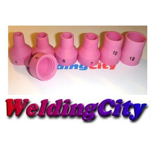 WeldingCity 5x 14N57 #4 Alumina Cups Nozzles for  TIG Torch 12