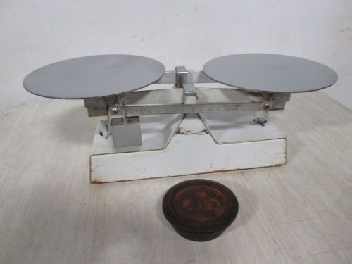 &#034;R.O.C.&#034; H.D. COMMERCIAL OLD FASHION COUNTER WEIGHT BAKERY BALANCE SCALE