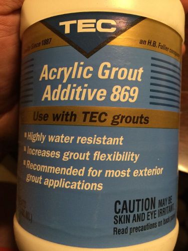 12 Bottles 24fl Oz Tec Acrylic Grout Additive 869
