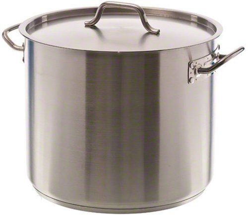 Update International (SPS-32) 32 Qt Induction Ready Stainless Steel Stock Pot...