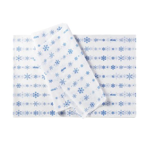 Holiday-Themed eBay Branded Tissue Paper: 20&#034;x30&#034;, 240 sheets
