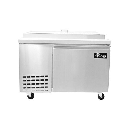 Saba air spp-49-6 commercial refrigerated pizza prep table for sale